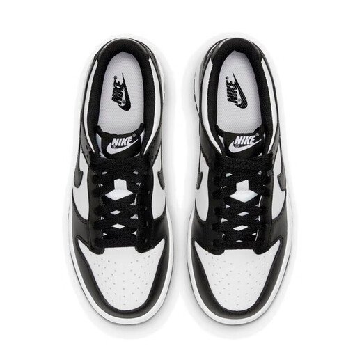 
Nike (NIKE) official website official men's shoes women's shoes Dunk Low (GS) low-top men's sports and casual retro skateboard shoes CW1590-100 Black and white Panda GS 40