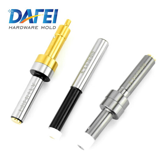 DAFEI non-magnetic centering rod titanium-coated hard non-magnetic anti-magnetic ceramic photoelectric edge finder tool setter non-magnetic centering rod