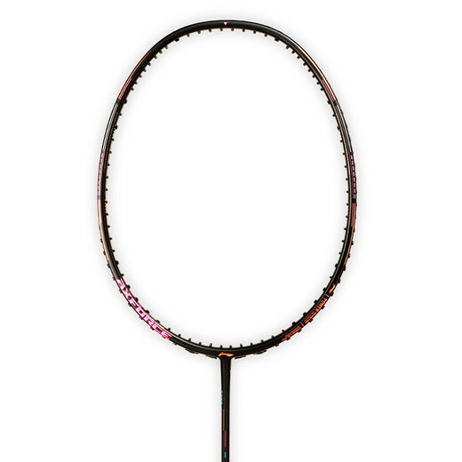 李宁（LI-NING）雷霆80羽毛球拍单拍全碳素进攻型高端专业比赛训练用拍 雷霆80黑金 4UG5 默认空拍（穿线联系客服）