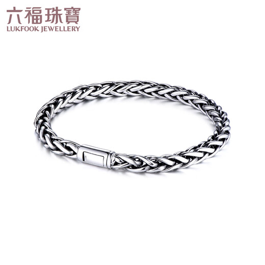 Lukfook Jewelry Platinum 950 Platinum Bracelet Men's Gift Price G07TBPB0013 25.96g (including labor costs 3167 yuan)