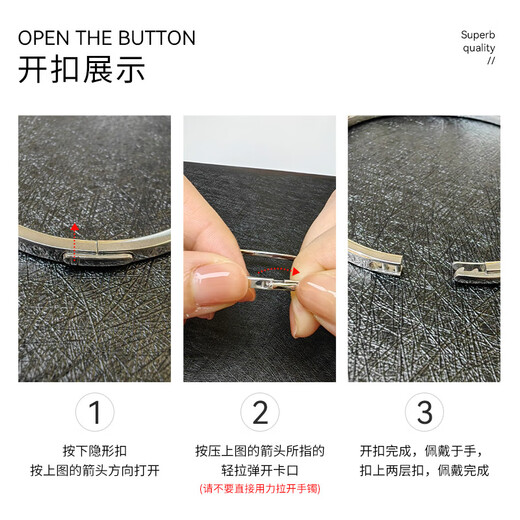 Liuguifu Jewelry platinum bracelet for women PT950 platinum semi-solid with simple diamond pattern as a birthday gift for girlfriend 10.65g 60 circle size