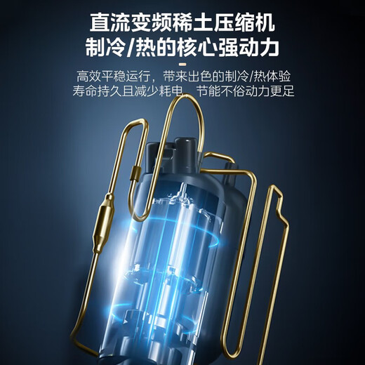 Midea central air conditioning duct machine large 1 HP / 1.5 HP / 2 HP / 3 HP P variable frequency cooling and heating single cooling one for one sample machine embedded duct machine for living room and bedroom second hand 2 HP - variable frequency cooling and heating Energy saving + wide-angle air supply Does not include auxiliary material package installation