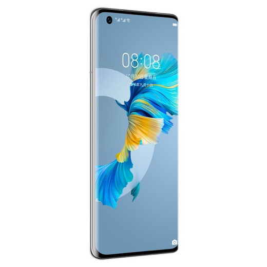 HUAWEI华为mate40 二手手机 全网通5G双模6.5英寸曲面屏麒麟9000E智能安卓手机 釉白色 8GB+256GB 95新（精挑细选 电池健康100%）