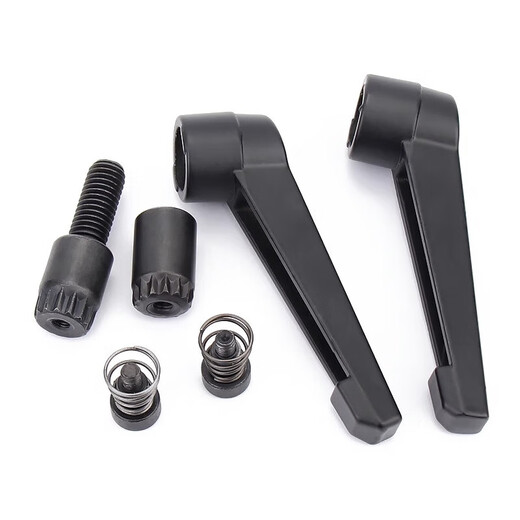 Jinchao adjustable position tightening handle screw 7-shaped rotating handle L-shaped ratchet self-locking wrench bolt M5M10M16 M8*40 (external thread) (2 pieces)