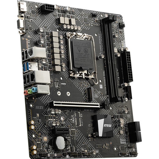 微星（MSI）12/13代/14代CPU主板套装i3 13100f 14100f 12100f 散片 H610M BOMBER DDR4 爆破弹 12代i3-12100F散片【三年店保】
