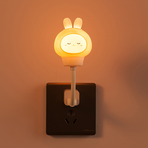 创意LED小夜灯USB直插灯插电夜灯卧室床头氛围照明灯教师节送老师男女朋随伴手礼生日小礼物公司礼品 USB小熊灯