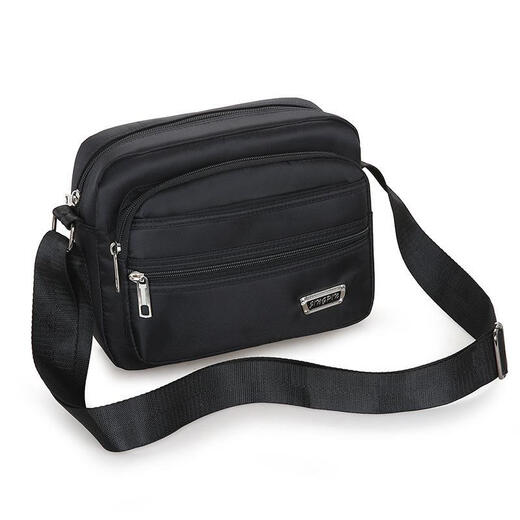 Tang Xiaosheng collectionne le sac d'épaule argent sac à bandoulière décontracté sac masculin avec un sac d'épaule imperméable Business Wallet Multi-couche