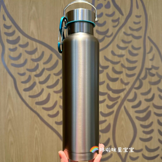 
Starbucks Anniversary Siren Ocean Series Retro Mermaid Elegant Platinum Mark Straw Stainless Steel Insulation Cup Ocean Simple Thermometer with Metal Hanging Buckle 695ml