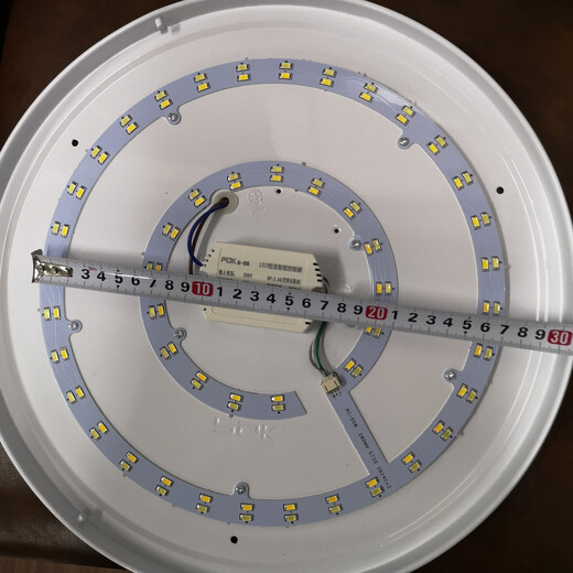
Yichen custom LED module ceiling lamp panel wick Renovated LED lamp sticker lamp plate 24W36W round lamp patch High-bright round internal gear 36W three-color 72W32CM