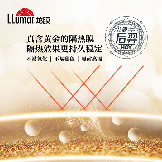 Lung film car film Houyi Changyue explosion-proof glass film full car film car sun protection and heat insulation film solar film car window film national package construction international brand