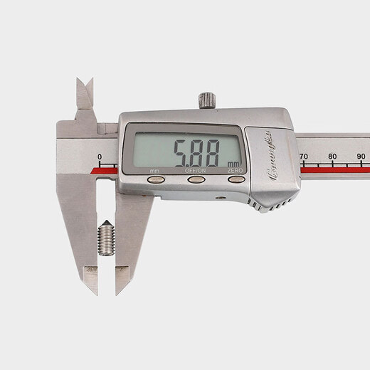 Weiwang glass concierge door lock handle wrench screw hexagonal pointed tight fixing screw hexagonal wrench screw M6*8mm (10 pcs)