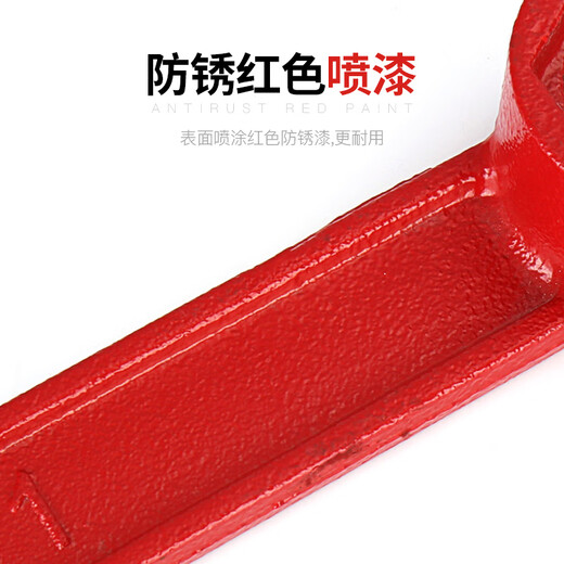 Wrench outdoor fire hydrant wrench above and below ground switch strong magnetic bolt valve universal underground 4 corners 1 meter / free 1 pair of gloves