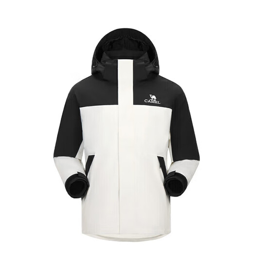 骆驼（CAMEL）冲锋衣三合一男女同款暴雨级防水登山服进藏旅游外套 A33CA31150B