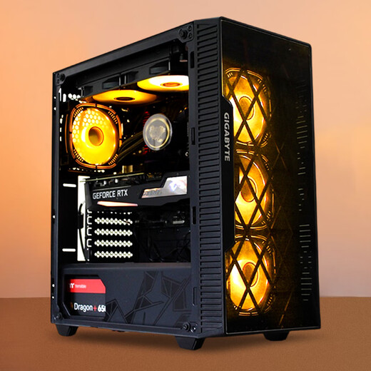 Gigabyte 13. Generation I3 13100F/GTX1650/1660T E-Sports Game Console DIY Chicken Design Socomputer Computer Desktop Computer Ganzmaschinenkonfiguration vier, i3 12100F+GTX1660Ti zusammengebautes Computer