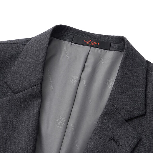 Qipai wool-containing suit men's professional formal wear spring and autumn groom's suit two-piece suit