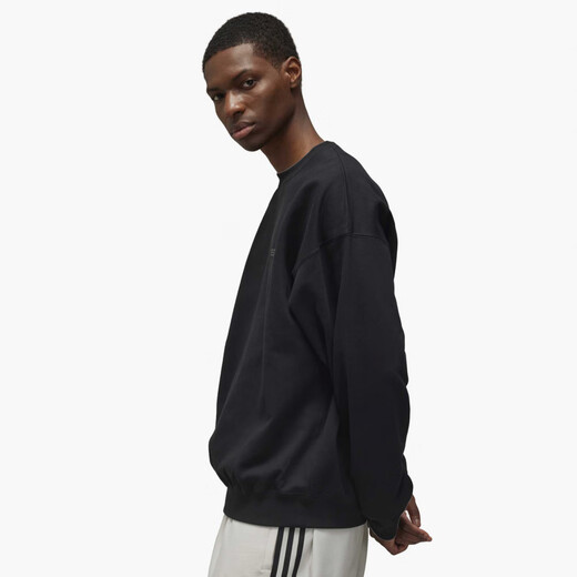Y-3/Y3 男士潮牌宽松时尚休闲百搭圆领卫衣 JE9276 黑色 JE9276 L