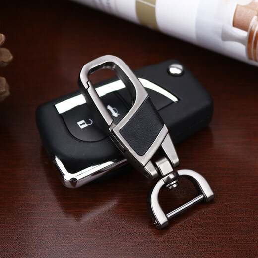 Digalen Metal Car Keychain Car Keychain Volkswagen Buick Honda Toyota Ford Roewe Haval Changan Nissan Waist Hanging Men's Keychain Universal Gun Color