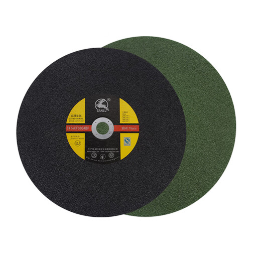 SAN LU Sanlu cutting blade 350/355/400 electric cutting machine resin grinding wheel metal slicing stainless steel saw blade 400*3.5*32 black (industrial grade) 1 piece