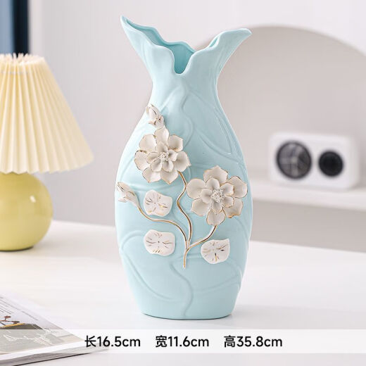 Ornamentos de cerámica de estilo europeo creativo gabinete de televisión accesorios de mesa de comedor