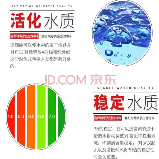Fish tank filter material 10-in-1 mixed filter material complete set of activated carbon ceramic ring bacterial house culture bacteria water purification 10-in-1 filter material [5Jin[Jin equals 0.5kg]] comes with mesh bag