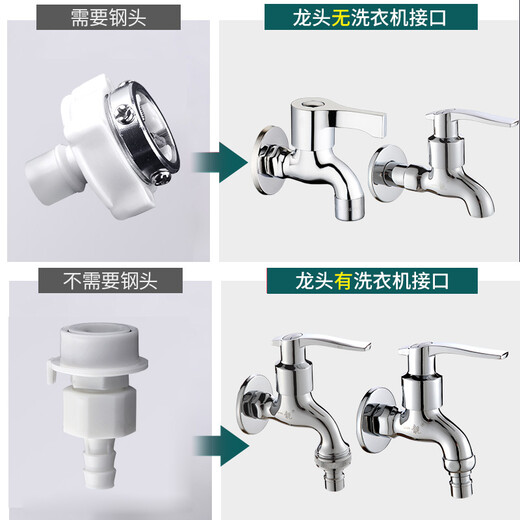Nuoyiya universal fully automatic washing machine water inlet pipe Little Swan Sanyo water pipe three-layer thickened water inlet extension hose 3-meter washing machine water inlet pipe