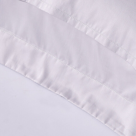 Fuanna pillowcase pure cotton 60S long-staple cotton pillowcase pure cotton pillow cover pair Anina gray 74*48cm