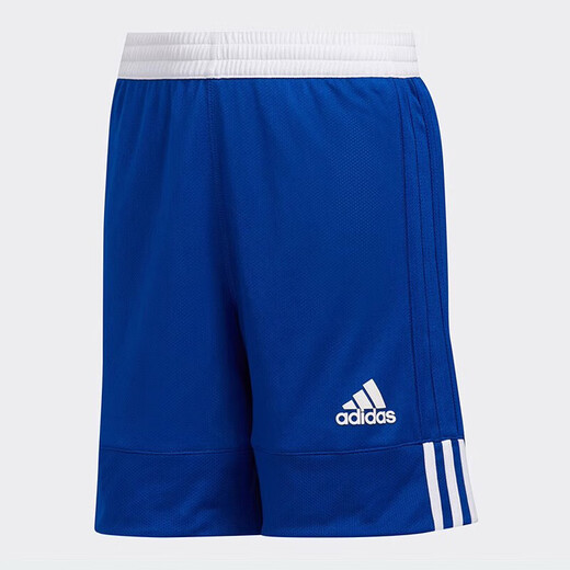 Adidas Kinderkleidung Kinderbasketball-Shorts Herren-Feuchtigkeitsabsorption und schneller Trocknerwettbewerb mit Fünf-Punkte-Hosen DY6625 Blau
