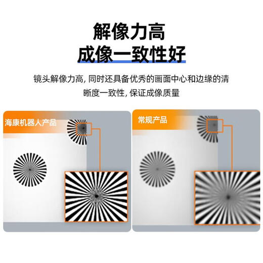 Hikang Robot FA Camera industrielle Lens de caméra 25 millions de pixels HD C Lentille de l'interface Basse distorsion haute résolution résistance à l'image Éclairage relatif élevé