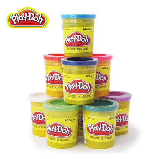 
Peile Colorful Mud Large Single Cup Pack 4 Ounce Children's Handmade Plasticine Toys 6756 Four Colors B4867/B5517 Models 112g per cup