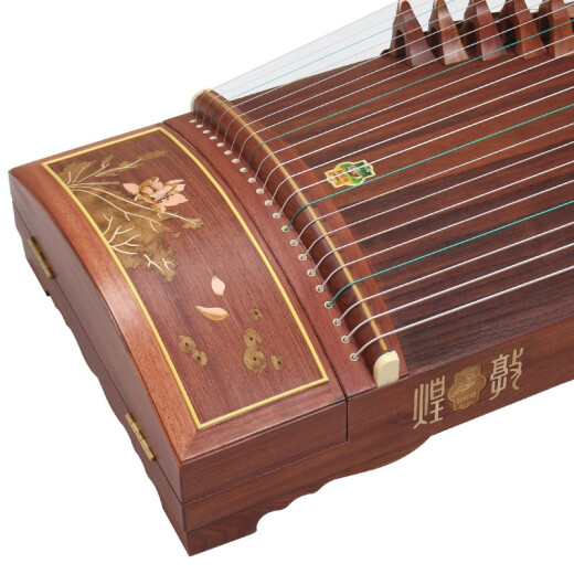 Brand Dunhuang Guzheng 694KK Serie Banana Window Night Speech Performance Calificado Guzheng Shanghai National Musical Instrument Factory 1 7694rr Qingshui Furong (conjunto completo de accesorios)