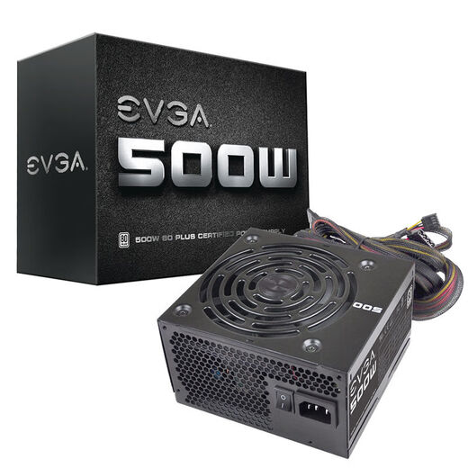 Evga power supply brand new EVGA Aiweike 500W 600W 700W desktop high power computer pc 600W white brand