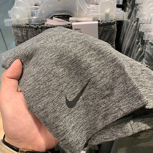 耐克（NIKE）短裤运动裤男裤2025夏季新款休闲裤针织透气宽松五分裤AT5694-084 AT5694-032深灰  M /170/推荐110-130斤