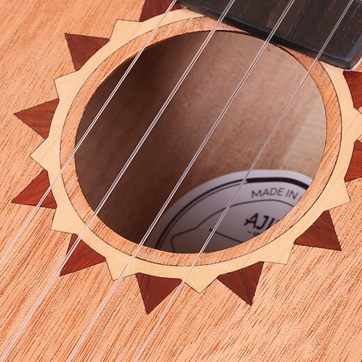 Ajima AJIMA full single ukulele adult female small guitar A2 children beginner ukulele 26 inch wood color A2 full single