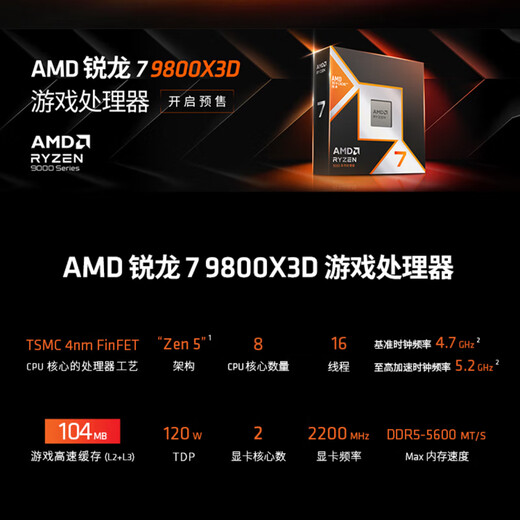 ASUS AMD R7 7800X3D 9700X 9800X3D supports 50 series graphics cards ASUS family bucket 502 chassis assembly computer desktop computer DIY game console configuration six 9800X3D 32GB 1TB white