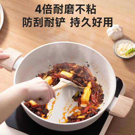 Supor-olla caliente antiadherente para sopa, olla transparente de 28cm, cocina de inducción, estufa de gas, llama abierta, universal, ET28LBP01