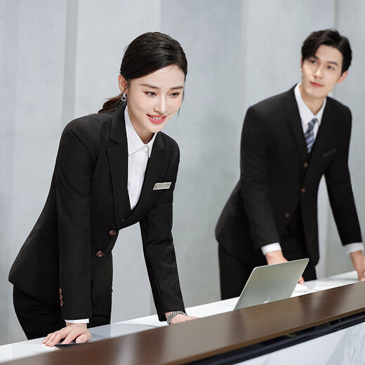 CEO Yageol Suit Set Female Teacher Professional Clothes College Student Interview Suit Black Workwear Temperament Workwear Women's Royal Blue Suit + Skirt + Pants + Shirt 695 5XL