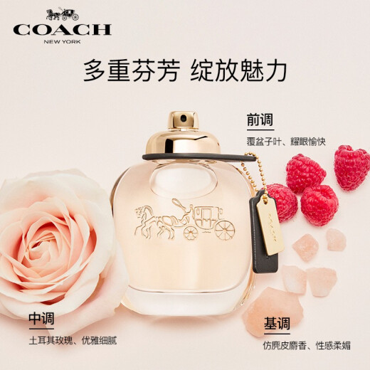 COACH New York Women's Eau de Parfum 30ml/Gift Box for Girlfriend and Wife Birthday Mother's Day 520 Gift Fragrance Set
