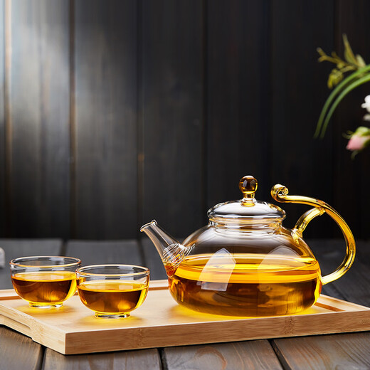 Lvchangming Tea Cup Glass Master Cup Thickened Cup Heat-resistant Tea Cup Personal Kung Fu Tea Cup Small Tea Cup 70ml 6 Count