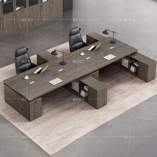 Jiahang desk office staff desk double four-person simple modern boss desk manager supervisor desk LBZ-A40
