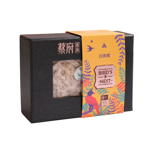 Caifu Bird's Nest 100g Shrimps séché et Broken Birds Silk Indonésien malais Femmes enceintes sans cheveux Traçage d'origine Importée de Boîte-cadeau de festival de bateau de dragon authentique 10g