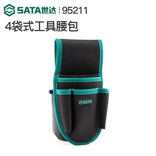 Shida waist bag tool bag multi-functional waterproof waist hanging repair and storage small hanging bag plumber and electrician portable tool bag 952126 bag combination tool waist bag without belt