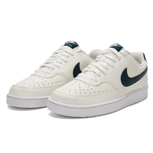 
Nike (NIKE) official ship store men's shoes summer sports shoes COURT non-slip wear-resistant low-top shoes fashionable and comfortable casual shoes HQ4867-101/simplified version Air Force One/white dark blue 42.5