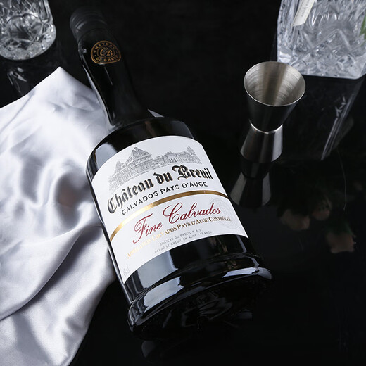 布勒伊酒堡【原瓶进口】法国奥日产区卡尔瓦多斯苹果白兰地洋酒中秋送礼 布勒伊Fine苹果白兰地 700mL