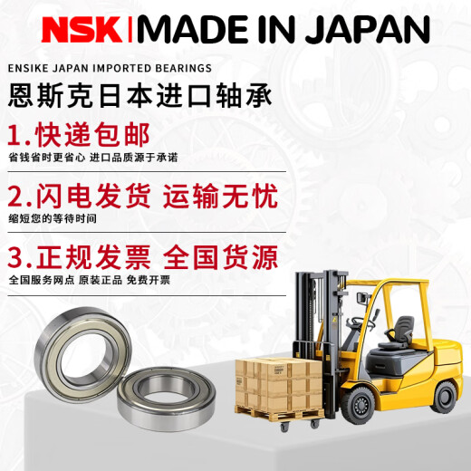 日本NSK进口高速轴承6207 6208 6209 6210 6211 6212 6213DDU/ZZ 6210ZZC3E[高温油脂]进口品