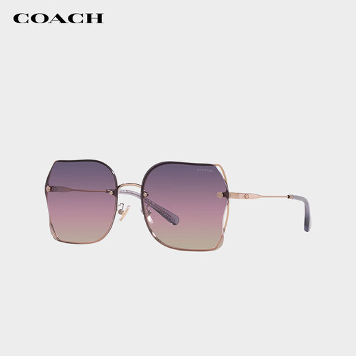 Trainer [offizieller authentischer] Sonnenbrille, Sonnenbrille, quadratischer Metallrahmen, Frauengeschenk 0HC7150D9331U660