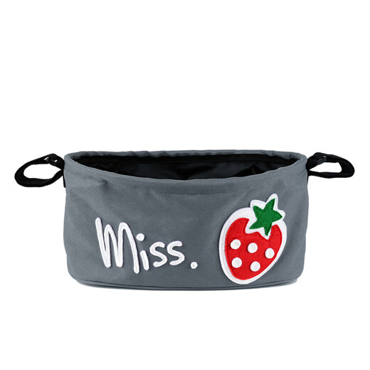 Zhuoli stroller hanging bag storage bag multi-functional storage bag large capacity trolley hanging bag diaper storage bag pink small stroller hanging bag