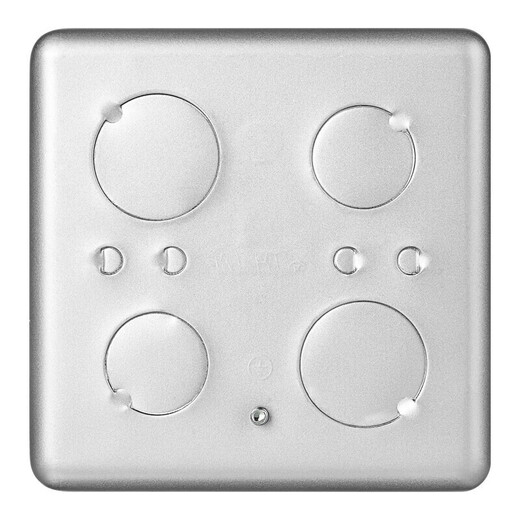 Tobtor de pana de interruptor Panasonic enchufe de cinco hoyos de cobre completo de cobre 5 hoyos Teléfono del piso del piso del piso de la caja inferior WBC4881