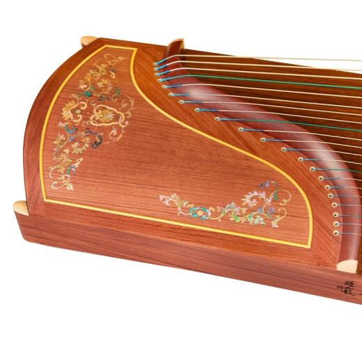 
Dunhuang brand Dunhuang 694L mahogany series shell carving professional performance beginner Guzheng Qin Shanghai National Musical Instrument Factory LM22694L Yujian Doucai (co-branded model)