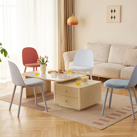 Lins Haus für Haushaltsstuhl im Haushalthocker im Hintergrund Stuhl Verleih kleiner Wohnung Wohnzimmer Haushalt LIN's Holzindustrie LS841 [Grau] LS841S1-B Essstuhl