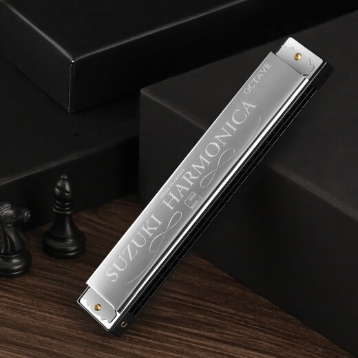 
SUZUKI Japanese Suzuki original imported piano SU-24 hole stress harmonica C tune advanced adult professional performance children's universal